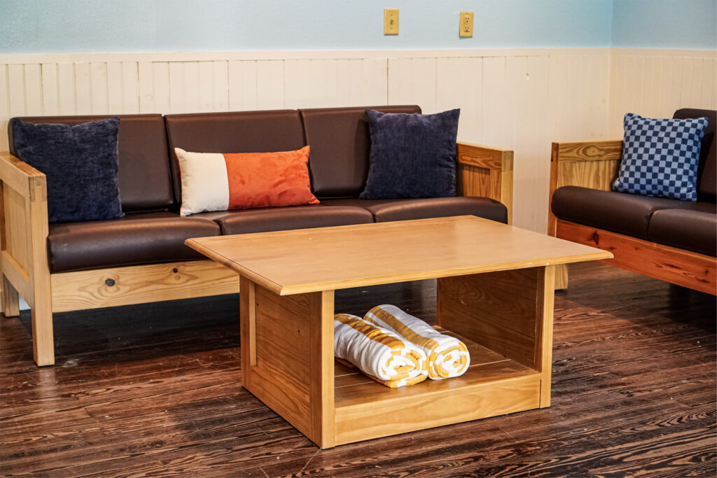 Residential living area at BlueRock