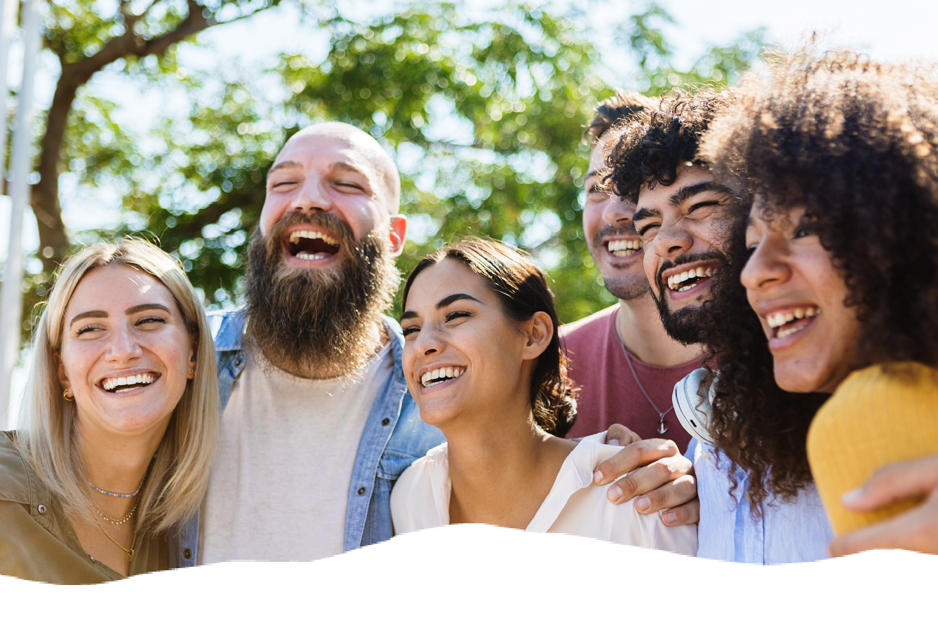 Family together after BlueRock Behavioral Health treatment.