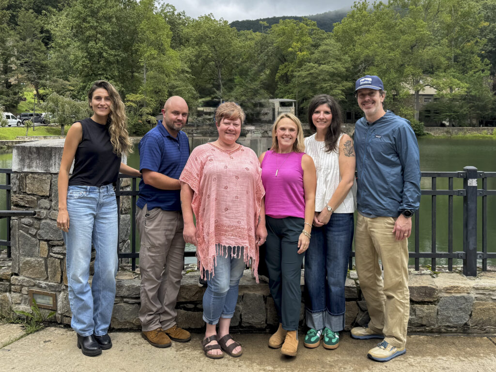 BlueRock Team in beautiful campus setting